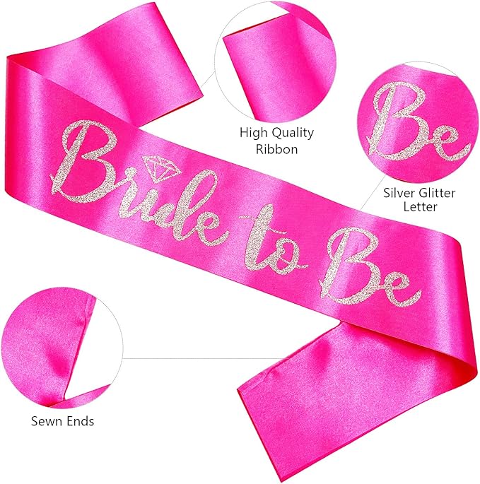 Bride - to - Be Party Sash 160×10 cm – Pink with Gold Lettering - Al Kabayel Discount CentreBride - to - Be Party Sash 160×10 cm – Pink with Gold LetteringParty SuppliesPARTY SASHAl Kabayel Discount Centre