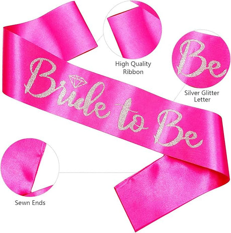 Bride - to - Be Party Sash 160×10 cm – Pink with Gold Lettering - Al Kabayel Discount CentreBride - to - Be Party Sash 160×10 cm – Pink with Gold LetteringParty SuppliesPARTY SASHAl Kabayel Discount Centre