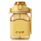 Bright Yellow Plastic Drinking Bottle with Handy Carry Handle 1000ml - Al Kabayel Discount CentreBright Yellow Plastic Drinking Bottle with Handy Carry Handle 1000mlWater BottlesAKDCAl Kabayel Discount Centre