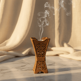 Brown Ceramic Incense Burner - Geometric Lattice Design - 20×12 cm - Al Kabayel Discount CentreBrown Ceramic Incense Burner - Geometric Lattice Design - 20×12 cmIncense BurnersAKDCAl Kabayel Discount Centre