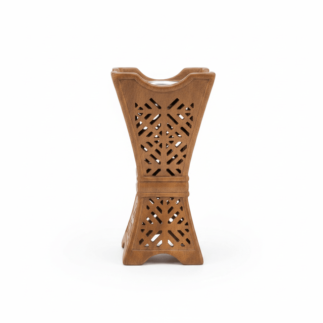 Brown Ceramic Incense Burner - Geometric Lattice Design - 20×12 cm - Al Kabayel Discount CentreBrown Ceramic Incense Burner - Geometric Lattice Design - 20×12 cmIncense BurnersAKDCAl Kabayel Discount Centre