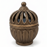Brown Elegant Arabic Incense Burner | Dome Lattice Bakhoor Holder | 13×9 cm - Al Kabayel Discount CentreBrown Elegant Arabic Incense Burner | Dome Lattice Bakhoor Holder | 13×9 cmIncense BurnerAKDCAl Kabayel Discount Centre