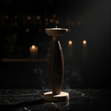 Brown & Natural Wood Candle Holder – 29cm Decorative Pillar Stand - Al Kabayel Discount CentreBrown & Natural Wood Candle Holder – 29cm Decorative Pillar StandHome Décor AccentsAKDCAl Kabayel Discount Centre