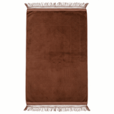 Brown Soft Velvet Prayer Mat - 100 × 65 cm - Al Kabayel Discount CentreBrown Soft Velvet Prayer Mat - 100 × 65 cmPrayer MatsAKDCAl Kabayel Discount Centre