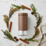 Brown Speckled Metal & Glass Canister — 1 Litre - Al Kabayel Discount CentreBrown Speckled Metal & Glass Canister — 1 LitreJars & Food SaversAKDCAl Kabayel Discount Centre