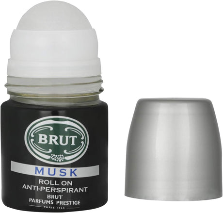 Brut Musk Fresh Long Lasting Fragrant with Signature Scent Roll On Anti Persipirant Body Deodorant For Men - 50 ML - Al Kabayel Discount CentreBrut Musk Fresh Long Lasting Fragrant with Signature Scent Roll On Anti Persipirant Body Deodorant For Men - 50 MLDeodorants & AntiperspirantsBRUTAl Kabayel Discount Centre
