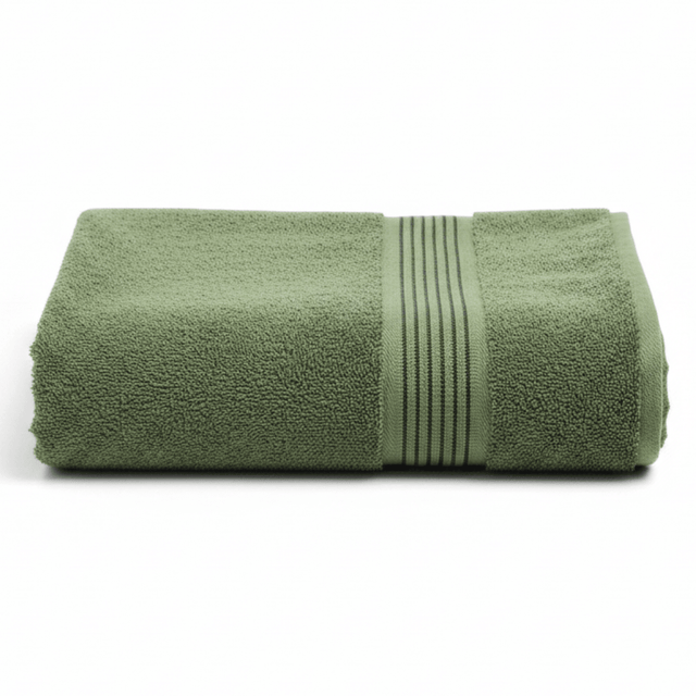 BTC Bath Towel – Olive Green | 80×180 cm - Al Kabayel Discount CentreBTC Bath Towel – Olive Green | 80×180 cmBath Towels & WashclothsBTCAl Kabayel Discount Centre