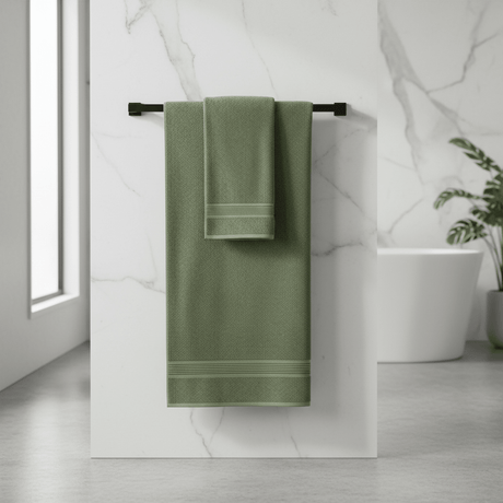 BTC Bath Towel – Olive Green | 80×180 cm - Al Kabayel Discount CentreBTC Bath Towel – Olive Green | 80×180 cmBath Towels & WashclothsBTCAl Kabayel Discount Centre