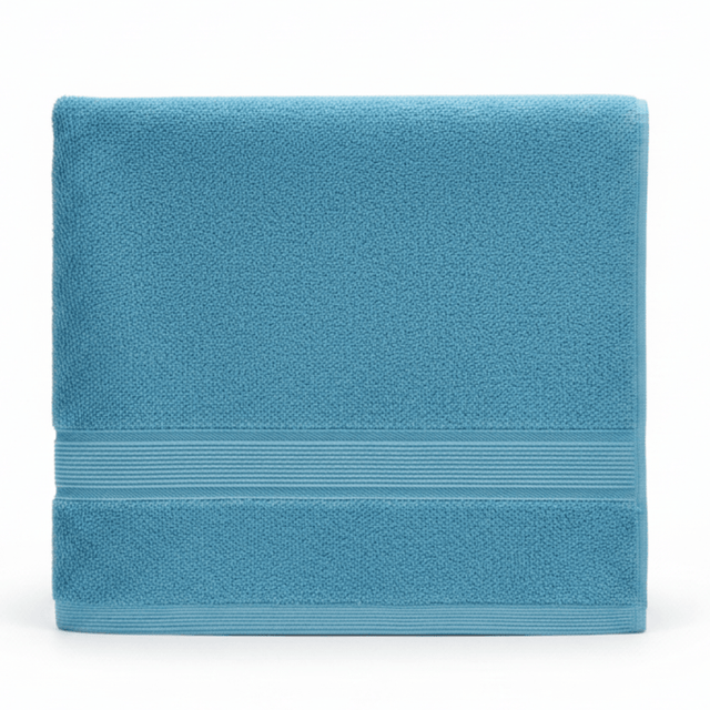 BTC Bath Towel – Sea Blue | 70×140 cm - Al Kabayel Discount CentreBTC Bath Towel – Sea Blue | 70×140 cmBath Towels & WashclothsBTCAl Kabayel Discount Centre