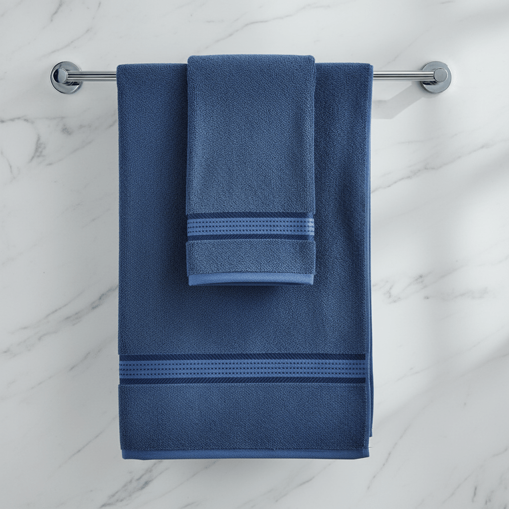 BTC Body Soak Bath Towel – Dark Blue (70×140 cm) - Al Kabayel Discount CentreBTC Body Soak Bath Towel – Dark Blue (70×140 cm)Bath Towels & WashclothsBTCAl Kabayel Discount Centre