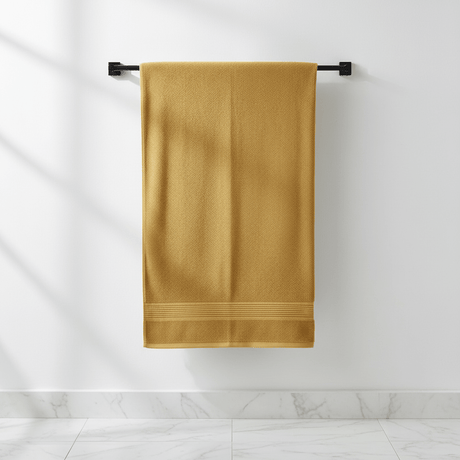 BTC Premium Bath Towel – Mustard Yellow | 80×180 cm - Al Kabayel Discount CentreBTC Premium Bath Towel – Mustard Yellow | 80×180 cmBath Towels & WashclothsBTCAl Kabayel Discount Centre