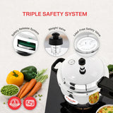 Butterfly 5.5L Stainless Steel Curve Pressure Cooker – Heavy Duty Design - Al Kabayel Discount CentreButterfly 5.5L Stainless Steel Curve Pressure Cooker – Heavy Duty DesignPressure CookersBUTTERFLYAl Kabayel Discount Centre