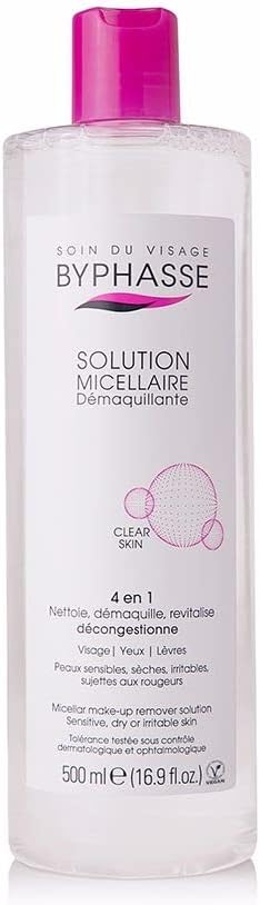 Byphasse Micellar Makeup Remover Solution – Deep Clean & Refresh, 500ml - Al Kabayel Discount CentreByphasse Micellar Makeup Remover Solution – Deep Clean & Refresh, 500mlSkin CareBYPHASSEAl Kabayel Discount Centre