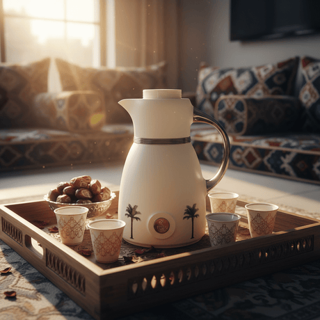 Bytix White Vacuum Flask | Palm Tree Design | 1 Litre - Al Kabayel Discount CentreBytix White Vacuum Flask | Palm Tree Design | 1 LitreThermosBAYTIXAl Kabayel Discount Centre