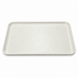 Elite Melamine Serving Tray Cream - 7 Inch