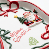 Ceramic Christmas Bell Candy Tray - 24x15cm
