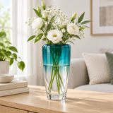 Glass Flower Vase – 24×10 cm