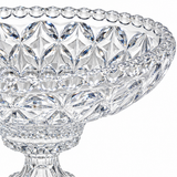 Glass Footed Fruit Bowl – 20x30cm