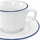 Luhpar Ceramic Cup & Saucer Set - 235ml