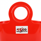 Azco Plastic Shopping Basket with Handles Red – 30×15cm