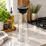 Clear Glass Spices Storage Jar with Lid – 1.5 Litres