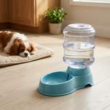 Plastic Pet Water Feeder with Clear Reservoir Blue - 30×30cm