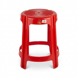 Family Plastic Stool Red - 55×35cm