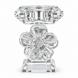 Crystal Incense Burner with Flower Design - 14×9cm