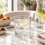 Glass Tumbler with Faceted Base – 310ml