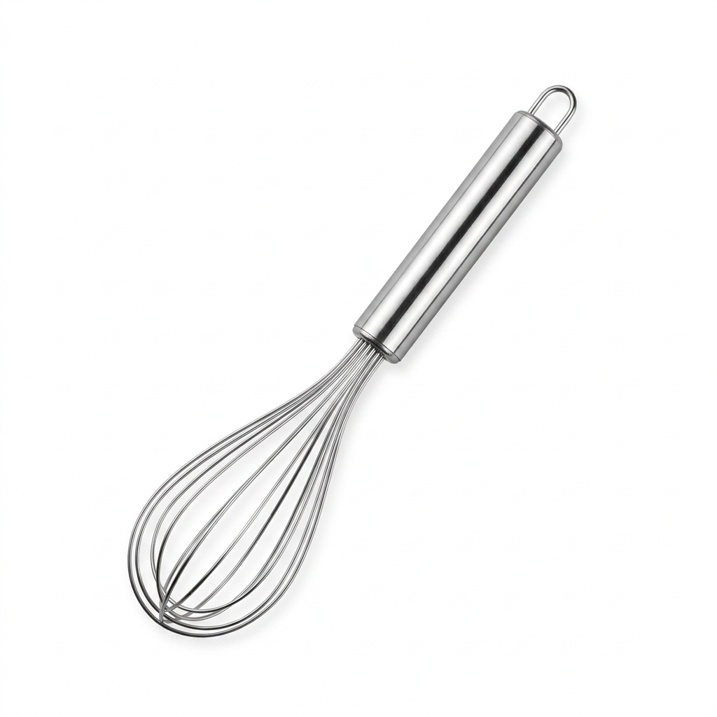 ClassyTouch Metal Balloon Whisk Silver - 25cm
