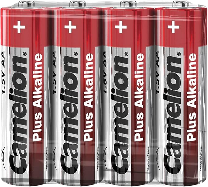 CAMELION AA Alkaline Battery 1.5V, Pack of 4 - Al Kabayel Discount CentreCAMELION AA Alkaline Battery 1.5V, Pack of 4BatteriesCAMELIONAl Kabayel Discount Centre
