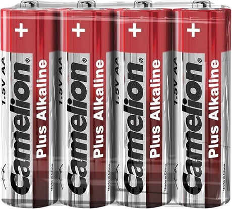 CAMELION AA Alkaline Battery 1.5V, Pack of 4 - Al Kabayel Discount CentreCAMELION AA Alkaline Battery 1.5V, Pack of 4BatteriesCAMELIONAl Kabayel Discount Centre