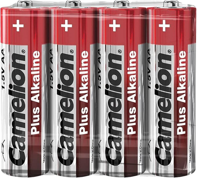 CAMELION AA Alkaline Battery 1.5V, Pack of 4 - Al Kabayel Discount CentreCAMELION AA Alkaline Battery 1.5V, Pack of 4BatteriesCAMELIONAl Kabayel Discount Centre