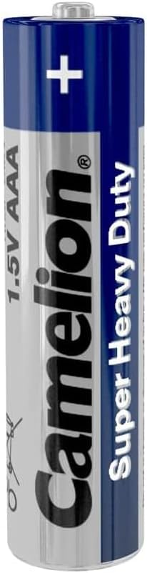 CAMELION AAA Super Heavy Duty Carbon Zinc Battery 1.5V, Pack of 4 - Al Kabayel Discount CentreCAMELION AAA Super Heavy Duty Carbon Zinc Battery 1.5V, Pack of 4BatteriesCAMELIONAl Kabayel Discount Centre