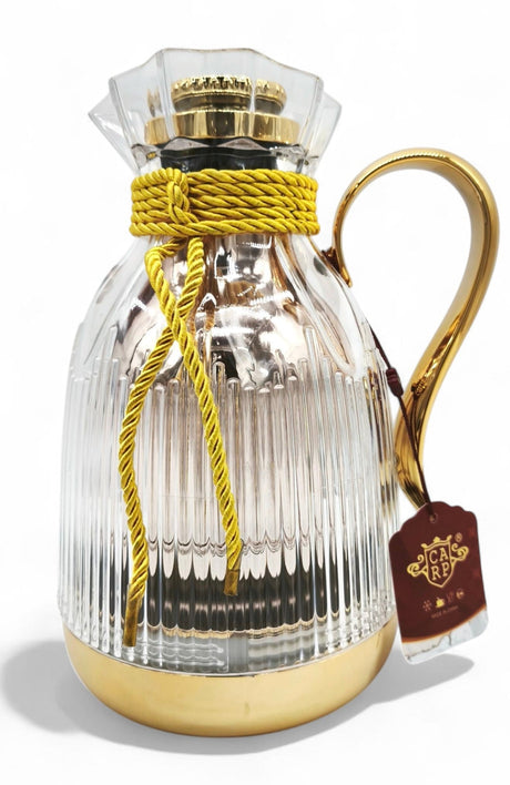 Carp Vacuum Flask 1Ltr Golden Transparent With Sleek Design - Al Kabayel Discount CentreCarp Vacuum Flask 1Ltr Golden Transparent With Sleek DesignThermosCARPAl Kabayel Discount Centre
