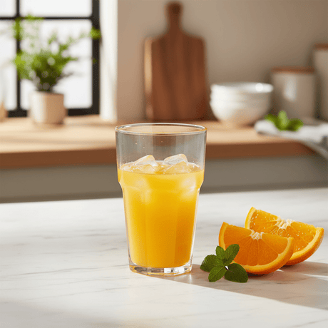Casablanca Elegance Acrylic Drinking Tumbler - Large Capacity Premium Plastic Glass for Juice & Cold Drinks 400ml - Al Kabayel Discount CentreCasablanca Elegance Acrylic Drinking Tumbler - Large Capacity Premium Plastic Glass for Juice & Cold Drinks 400mlTumblersCASABLANCAAl Kabayel Discount Centre
