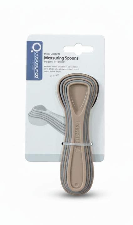 CASASUNCO 6 - Piece Measuring Spoon Set in Beige with Grey Accents – Sturdy, Lightweight and Precise Baking Essential - Al Kabayel Discount CentreCASASUNCO 6 - Piece Measuring Spoon Set in Beige with Grey Accents – Sturdy, Lightweight and Precise Baking EssentialCookware AccessoriesCASASUNCOAl Kabayel Discount Centre