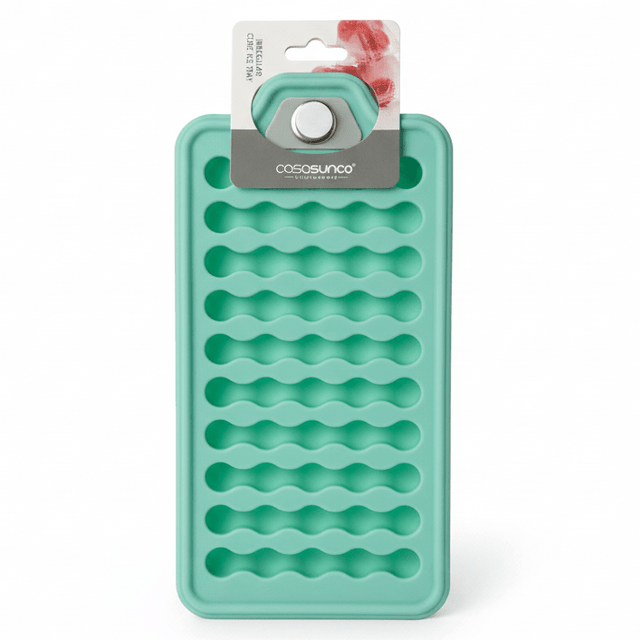 Casasunco ChillCube Flexible Silicone Ice Cube Tray Easy Release Freezer Mould Light Mint Green 20×10cm - Al Kabayel Discount CentreCasasunco ChillCube Flexible Silicone Ice Cube Tray Easy Release Freezer Mould Light Mint Green 20×10cmCake Mold & Baking MoldsCASASUNCOAl Kabayel Discount Centre