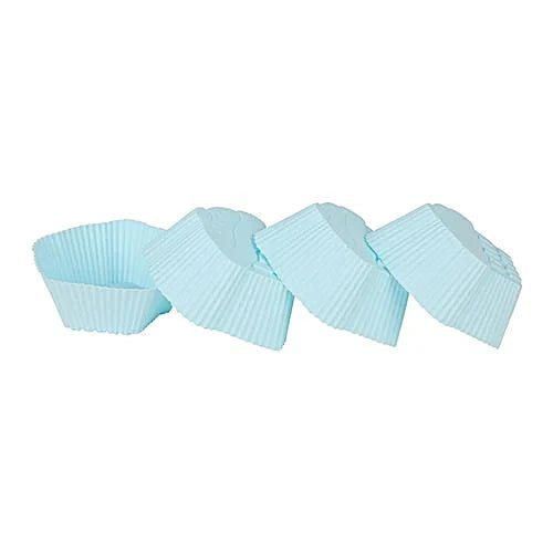 CASASUNCO Silicon Muffin Cups 4pc, Reusable Cupcake Liners,Muffin Design, Blue - SK1161 - Al Kabayel Discount CentreCASASUNCO Silicon Muffin Cups 4pc, Reusable Cupcake Liners,Muffin Design, Blue - SK1161Cookware AccessoriesCASASUNCOAl Kabayel Discount Centre