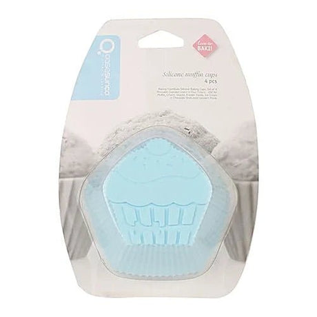 CASASUNCO Silicon Muffin Cups 4pc, Reusable Cupcake Liners,Muffin Design, Blue - SK1161 - Al Kabayel Discount CentreCASASUNCO Silicon Muffin Cups 4pc, Reusable Cupcake Liners,Muffin Design, Blue - SK1161Cookware AccessoriesCASASUNCOAl Kabayel Discount Centre