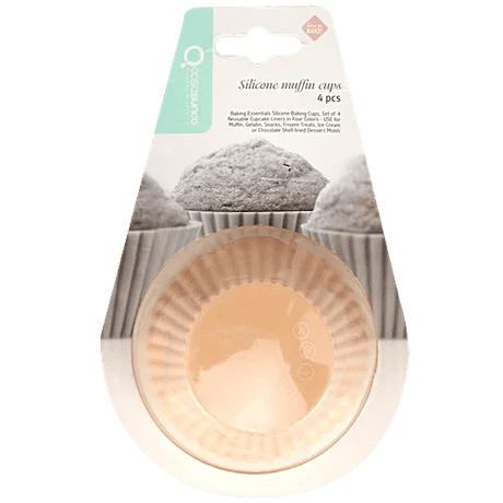 CASASUNCO Silicon Muffin Cups 4pc, Reusable Cupcake Liners,Srtip Design, Peach - SK3230 - Al Kabayel Discount CentreCASASUNCO Silicon Muffin Cups 4pc, Reusable Cupcake Liners,Srtip Design, Peach - SK3230Cookware AccessoriesCASASUNCOAl Kabayel Discount Centre
