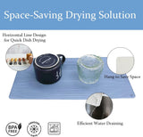 CASASUNCO Silicone Drying Mat 39.4cmx 19.6cm, Blue - Al Kabayel Discount CentreCASASUNCO Silicone Drying Mat 39.4cmx 19.6cm, BlueCookware AccessoriesCASASUNCOAl Kabayel Discount Centre