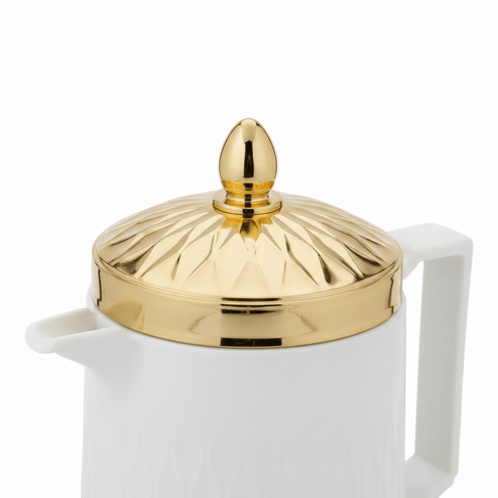 Casco White & Gold Vacuum Flask – 1 Litre - Al Kabayel Discount CentreCasco White & Gold Vacuum Flask – 1 LitreThermosCASCOAl Kabayel Discount Centre
