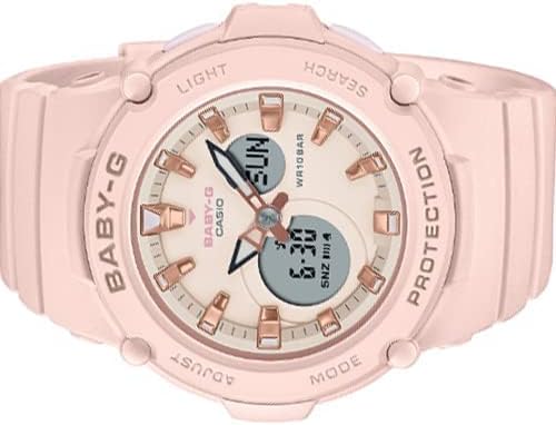 Casio Baby - G BGA - 275 - 4A analog - digital watch with a peach resin case and strap, and a cream - colored dial - Al Kabayel Discount CentreCasio Baby - G BGA - 275 - 4A analog - digital watch with a peach resin case and strap, and a cream - colored dialWatchesCASIOAl Kabayel Discount Centre