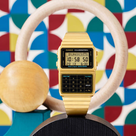 Casio Data Bank Men's Watch DBC - 611G - 1DF Gold Black - Al Kabayel Discount CentreCasio Data Bank Men's Watch DBC - 611G - 1DF Gold BlackWatchesCASIOAl Kabayel Discount Centre