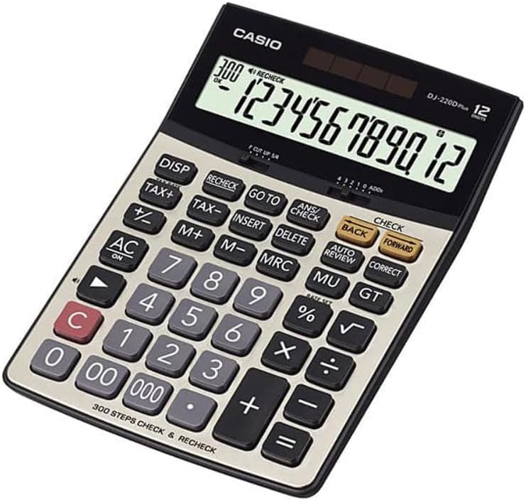 Casio DJ - 220D Plus Desktop Calculator - Al Kabayel Discount CentreCasio DJ - 220D Plus Desktop CalculatorCalculatorsCASIOAl Kabayel Discount Centre