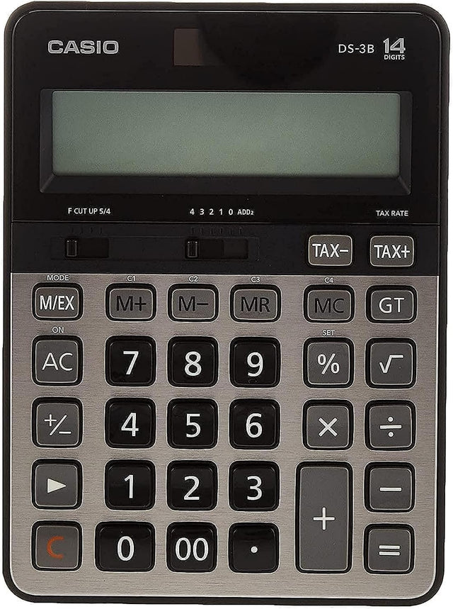Casio DS - 3B Heavy Duty Office Calculator Screen Size 14 Centimeters - Al Kabayel Discount CentreCasio DS - 3B Heavy Duty Office Calculator Screen Size 14 CentimetersCalculatorsCASIOAl Kabayel Discount Centre