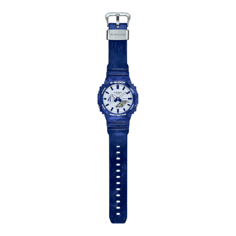 Casio G - Shock GA - 2100BWP - 2A watch with a blue and white Chinese porcelain motif on the dial and band. - Al Kabayel Discount CentreCasio G - Shock GA - 2100BWP - 2A watch with a blue and white Chinese porcelain motif on the dial and band.WatchesCASIOAl Kabayel Discount Centre