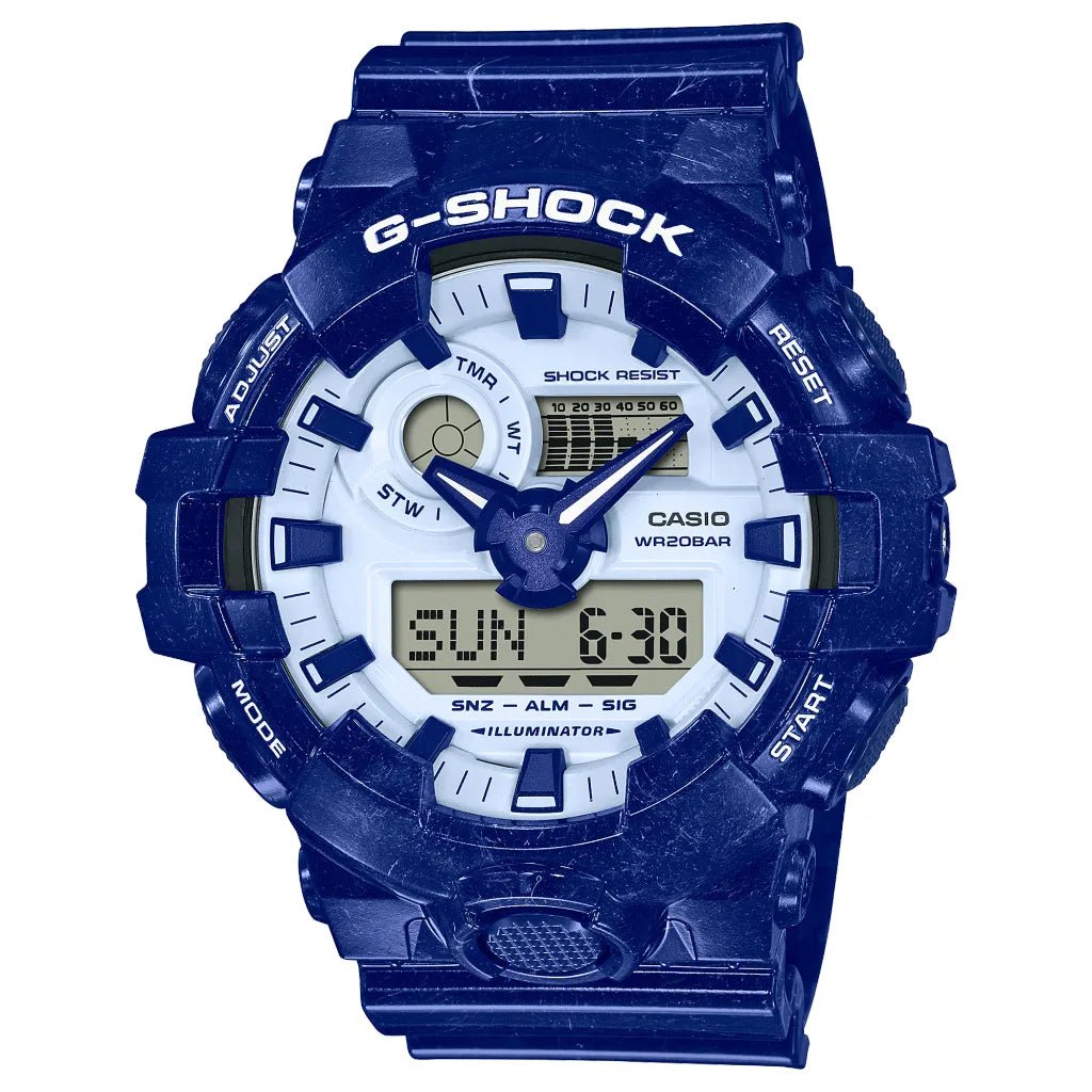 Casio G - Shock GA - 700BWP Blue Porcelain Editio - Al Kabayel Discount CentreCasio G - Shock GA - 700BWP Blue Porcelain EditioWatchesCASIOAl Kabayel Discount Centre