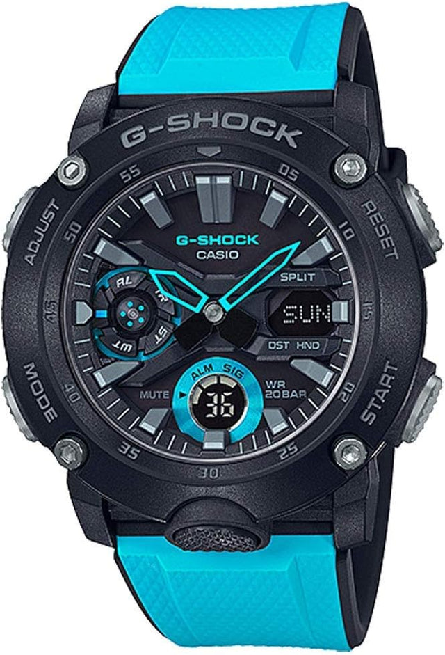 Casio G - Shock Men's Carbon Core Guard Blue Resin Band Watch GA2000 - 1A2 - Al Kabayel Discount CentreCasio G - Shock Men's Carbon Core Guard Blue Resin Band Watch GA2000 - 1A2WatchesCASIOAl Kabayel Discount Centre